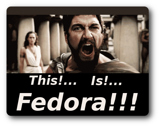 King Leonidas screaming, This! Is! Fedora!!!